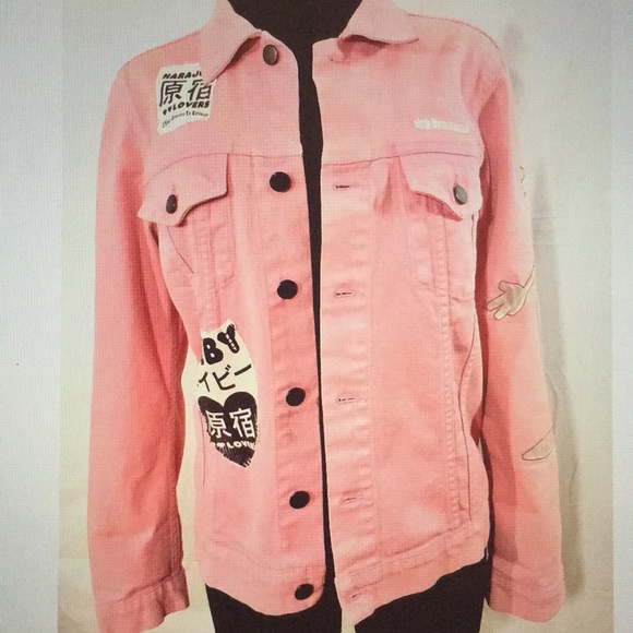 Lexa Vonn x Harajuku x Iceberg custom pink Jacket - Picture 3 of 8